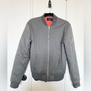 ZARA Bomber Jacket w/ Stay True text